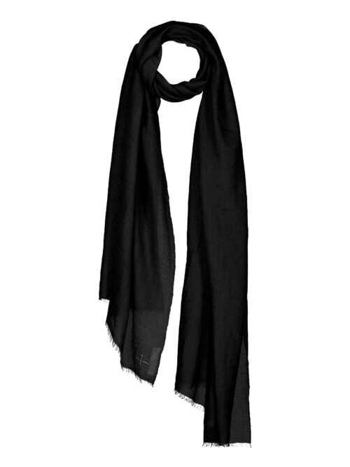 Cashmere scarf - Roma black