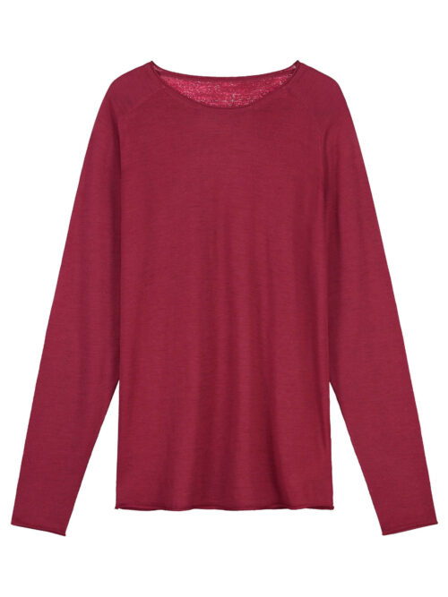 Cashmere long sleeve - Vancouver Mineral Red
