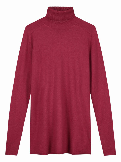 Cashmere long sleeve - Mineral Red